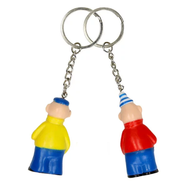 Buurman en Buurman Plastic Sleutelhanger Set